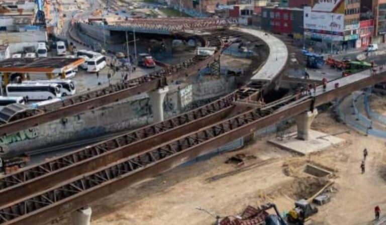 Esperada obra en Bogotá superó el 75 % de avance: Descongestionará el tráfico en importante tramo de la ciudad Puente de Venecia que descongestionará la movilidad