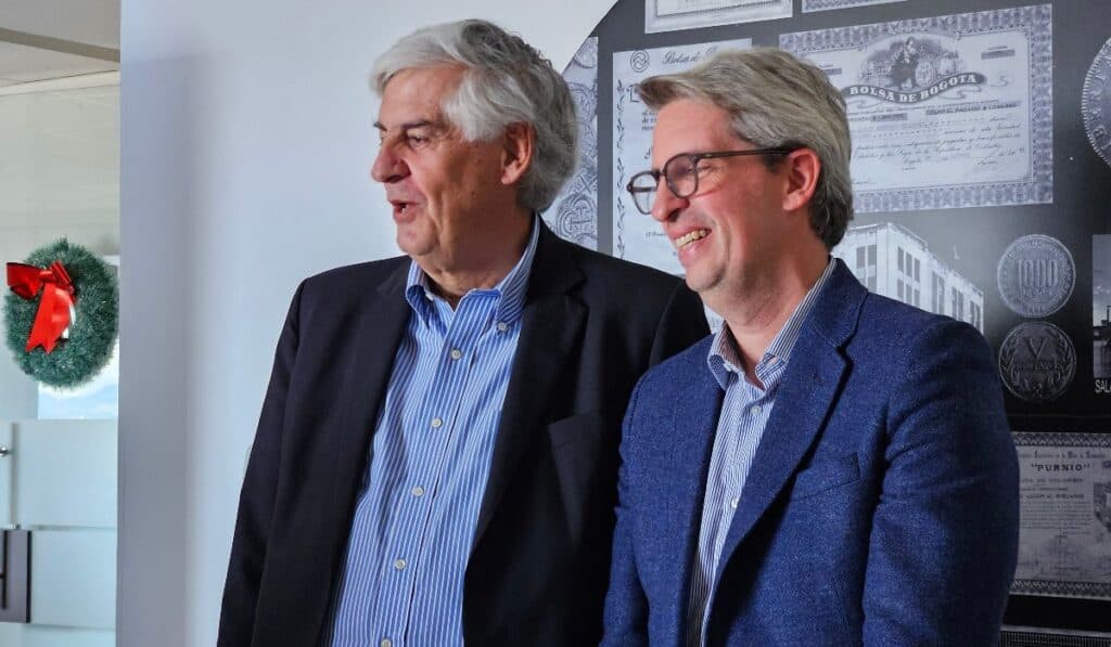 Entrevista | Rafael Aparicio, el “decano de la bolsa”, se destapa sobre el mercado colombiano tras anunciar su retiro Rafael Aparicio y Luis Felipe Aparicio