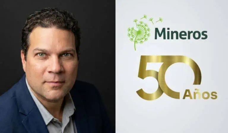 Rafael Casas Plata, nuevo gerente de La Pepa de Mineros. Imagen: The Org/ oceanagold-corp / Mineros / Redes sociales de Rafael Casas
