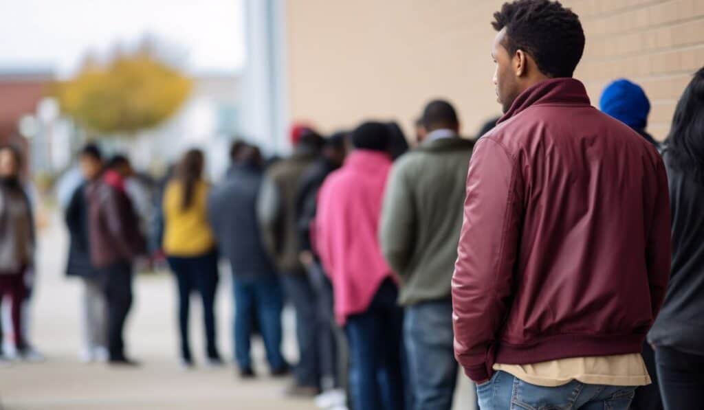 Tasa de desempleo en Colombia bajó a 7,0 %, nivel más bajo registrado para este mes desde 2001; crecen informales Tasa de desempleo. Imagen de Freepik generada con AI