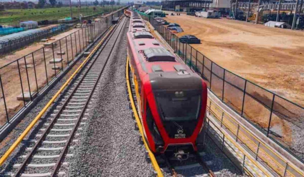 Metro de Bogotá dio importante avance con trenes: Puesta en marcha está cada vez más cerca Trenes del Metro de Bogotá dieron paso clave para su funcionamiento