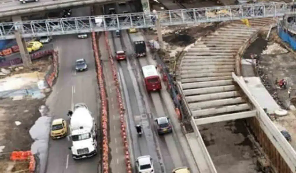 Así es el nuevo túnel que tendrá Bogotá para mejorar la movilidad: Avance de la obra supera el 70 % Túnel que tendrá la nueva Avenida 68 en Bogotá