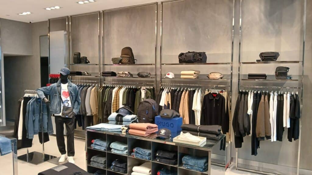 Prendas Hugo de Hugo Boss. Foto: cortesía. 