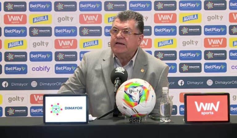 Transmisiones del fútbol colombiano tendrían drástico cambio: Esto dijo la Dimayor Carlos Mario Zuluaga, presidente de la Dimayor