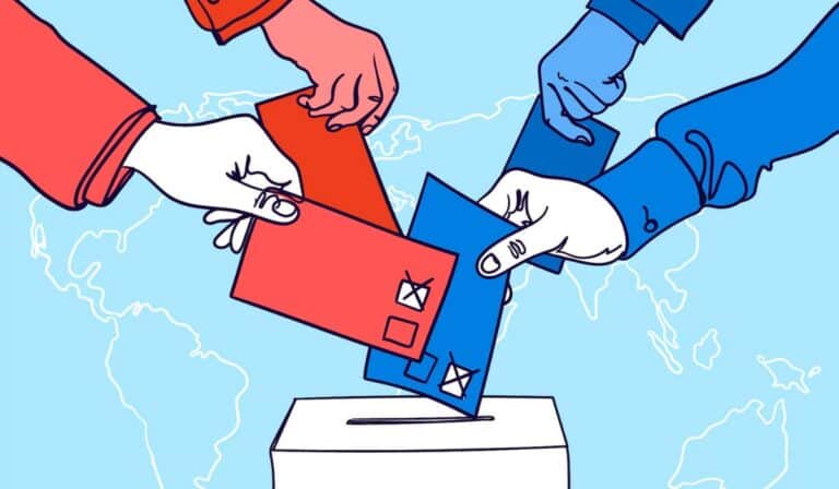 Elecciones presidenciales en el mundo durante 2026: los países que irán a las urnas Brasil, Colombia, Perú y Costa Rica celebrarán elecciones presidenciales en 2026. Foto: Freepik.