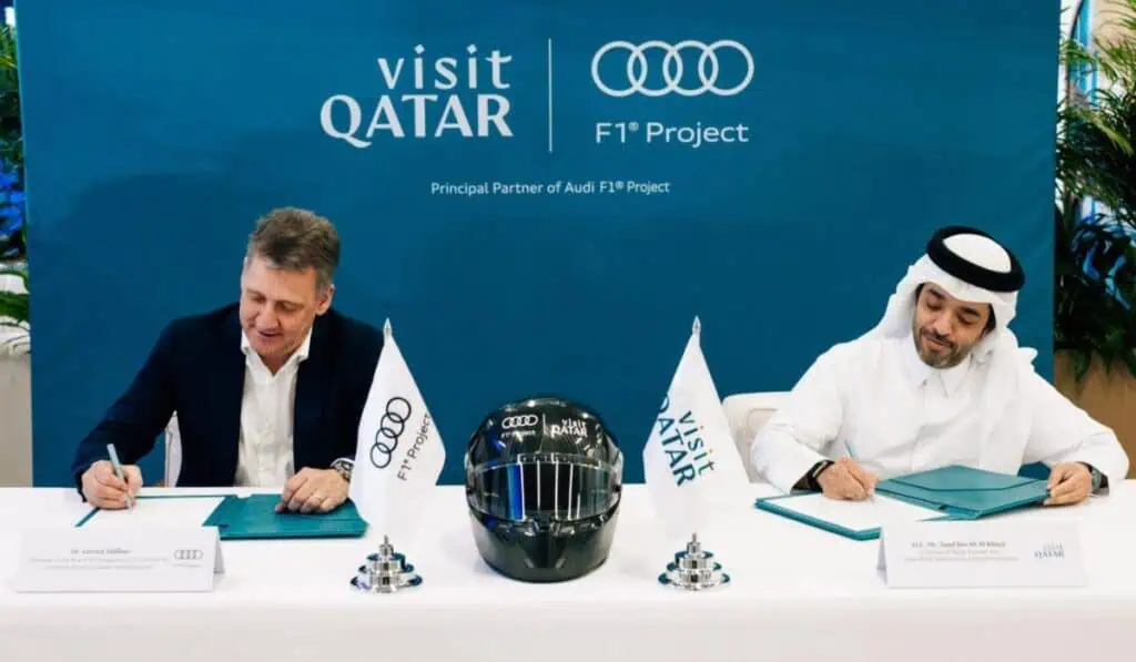 Qatar quiere dominar el deporte y ahora entra a la Fórmula 1 con Audi como socio Qatar quiere dominar el deporte y ahora entra a la Fórmula 1 con Audi como socio