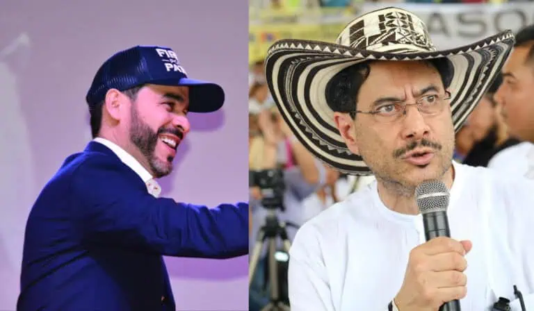 Abelardo De La Espriella e Iván Cepeda