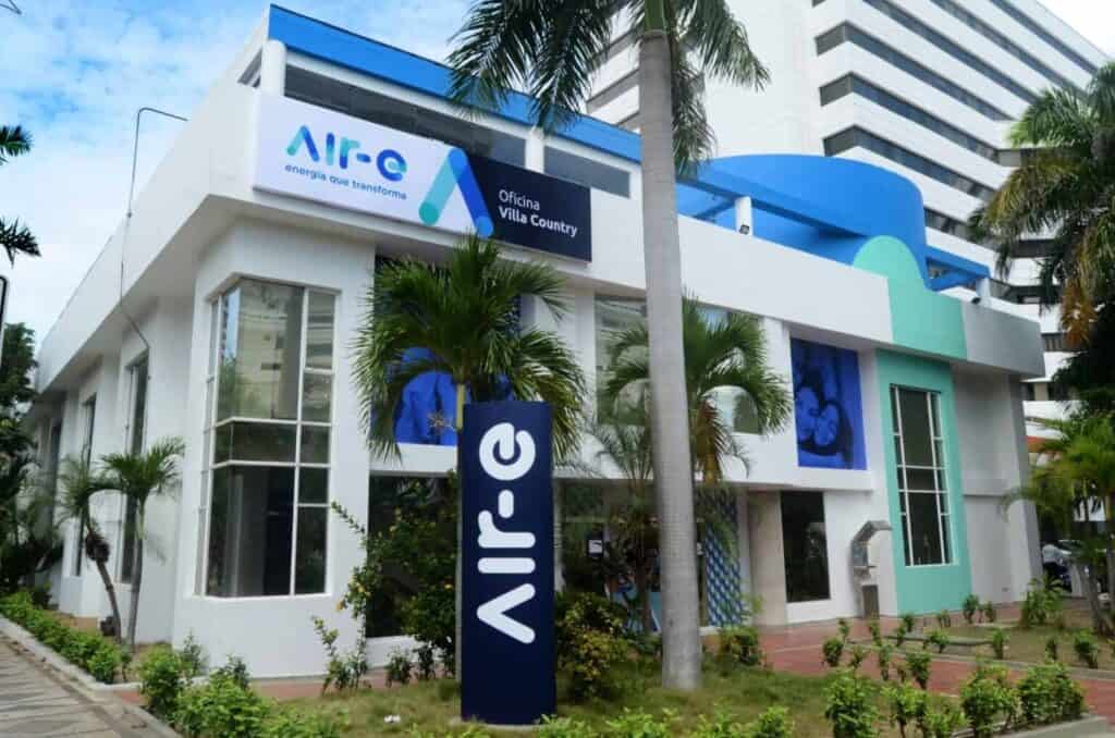 Nuevos impuestos al sector energético no alcanzarían a resolver crisis de Air-e: algunos analistas proponen la liquidación La empresa Air-e. Imagen: Air-e.