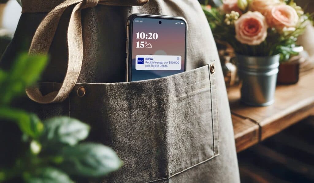 BBVA Colombia lanzó opción para convertir el celular en datáfono