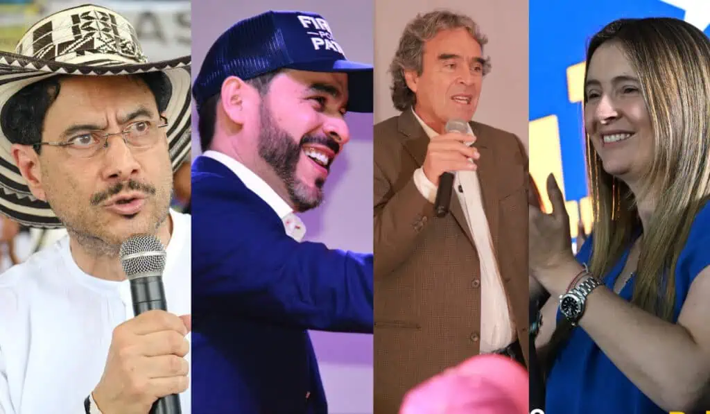 Maratón de encuestas a un mes de la primera vuelta para la Presidencia en Colombia Candidatos a la Presidencia