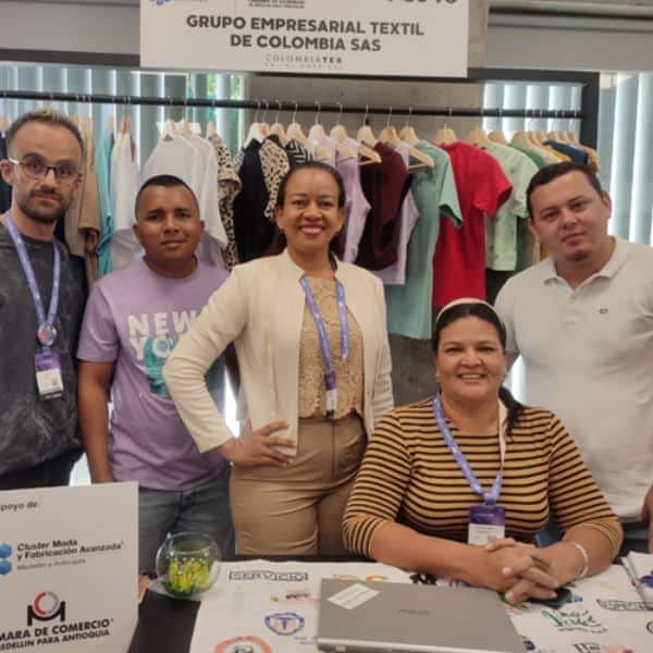 Cluster Moda, el aliado estratégico para el crecimiento empresarial en Medellín y Antioquia Cluster Moda en Colombiatex de las Américas. Foto: cortesía Cámara de Comercio de Medellín para Antioquia