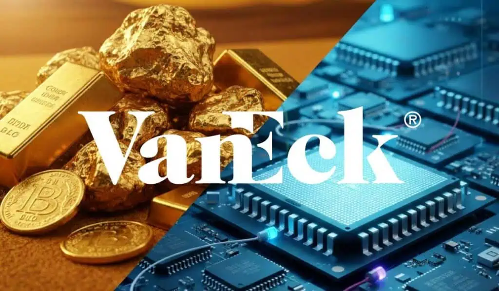 Llegan dos nuevas opciones de inversión a la Bolsa de Colombia: están enfocadas en semiconductores y oro ETF de VanEck