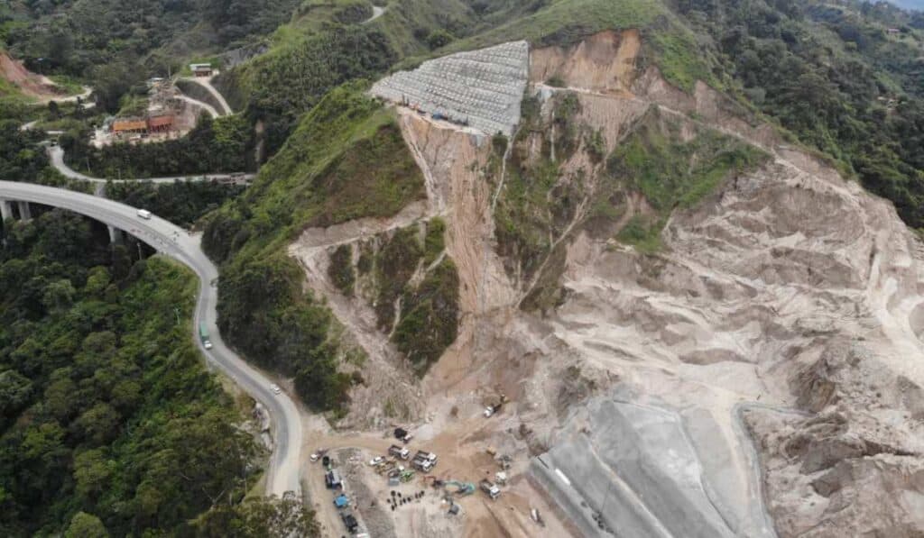 Megavía entre Medellín y el suroeste de Antioquia tendrá cierres diarios de cinco horas; concesión se pronuncia Pacífico 1 cierres en Areneras Amagá Caldas