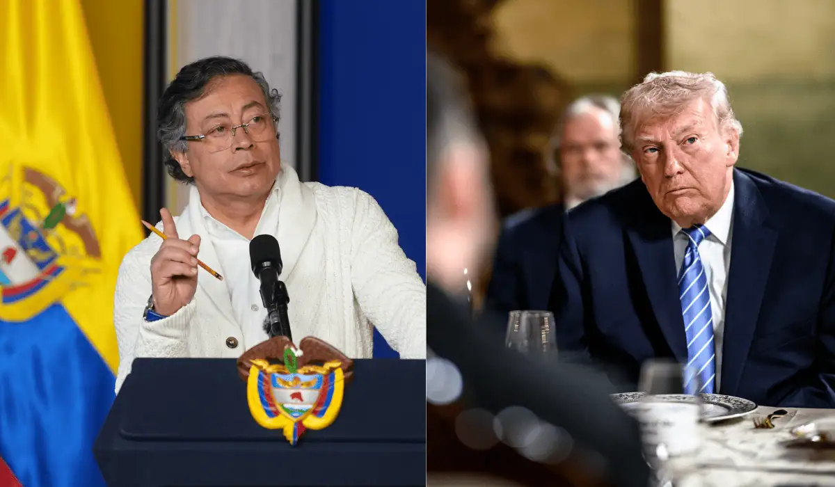 Nicolás Maduro fue capturado por el gobierno Trump: Esto viene para Venezuela Gustavo Petro, presidente de Colombia, y Donald Trump, presidente de EE. UU.