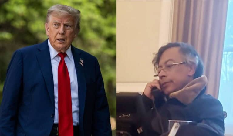 Trump y Petro bajan el tono a la confrontación: Habría encuentro "pronto" Petro y Trump sostuvieron una llamada telefónica
