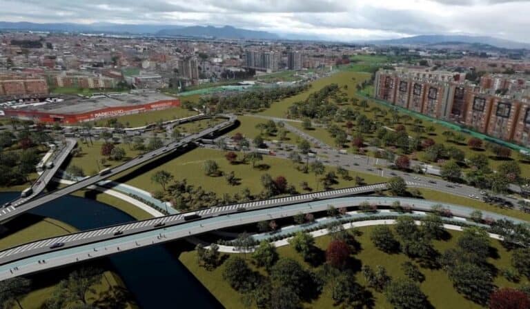 Megaproyecto clave para Bogotá de más de $1 billón podrá iniciar construcción tras aval ambiental Proyecto ALO Sur. Imagen: ANI