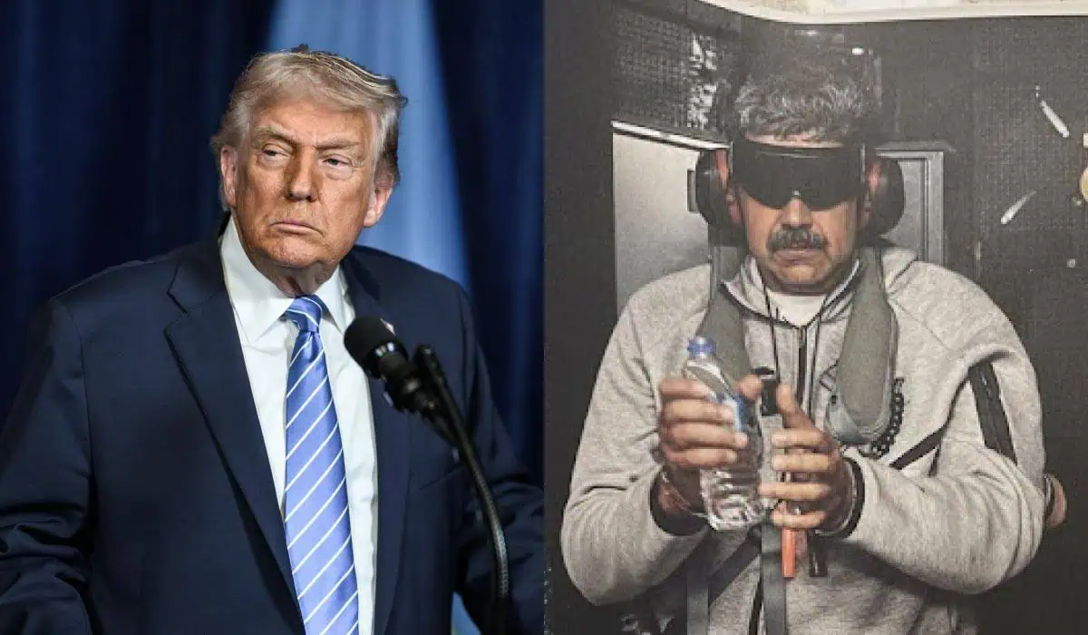 Nicolás Maduro fue capturado por el gobierno Trump: Esto viene para Venezuela Trump confirmó la captura de Maduro en la madrugada del 3 de enero de 2026. Imagen: Flickr-The White House / Truth Social.