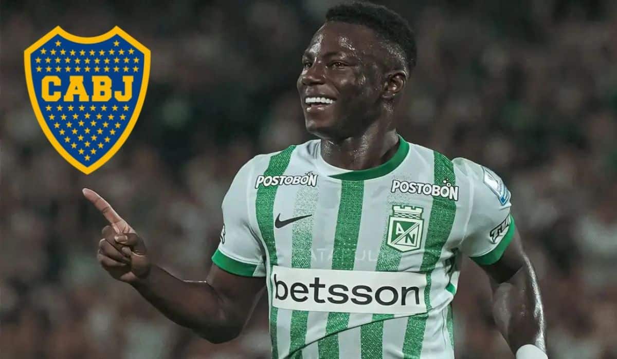 Atlético Nacional a punto de concretar una venta clave: Boca Juniors pagará millones por Marino Hinestroza