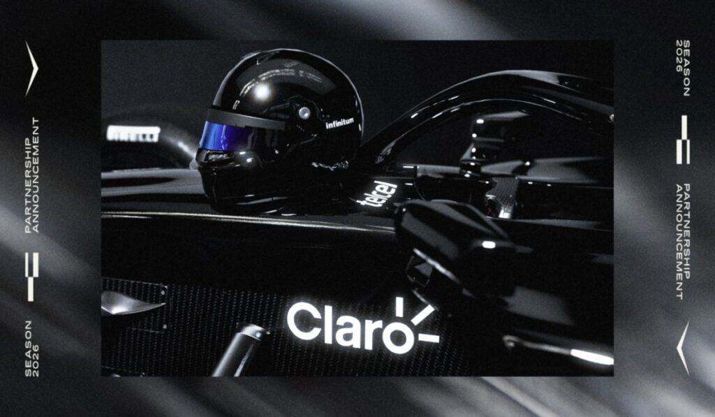 Escudería prepara su debut en la Fórmula 1 con patrocinio de América Móvil y su marca Claro Escudería prepara su debut en la Fórmula 1 con patrocinio de América Móvil