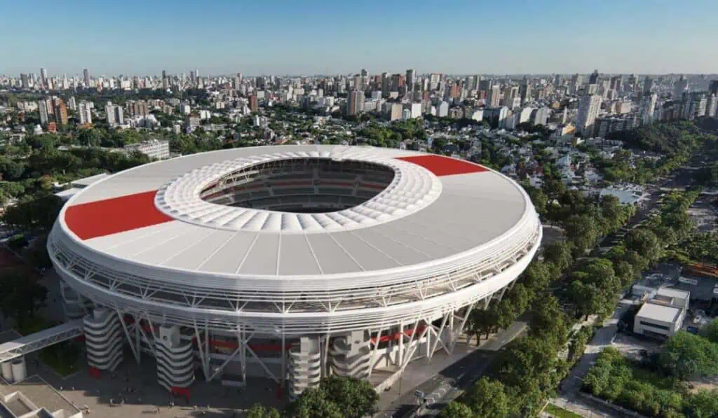 El Monumental de River superará los 100.000 espectadores y será el segundo estadio más grande del mundo El Monumental de River superará los 100.000 espectadores