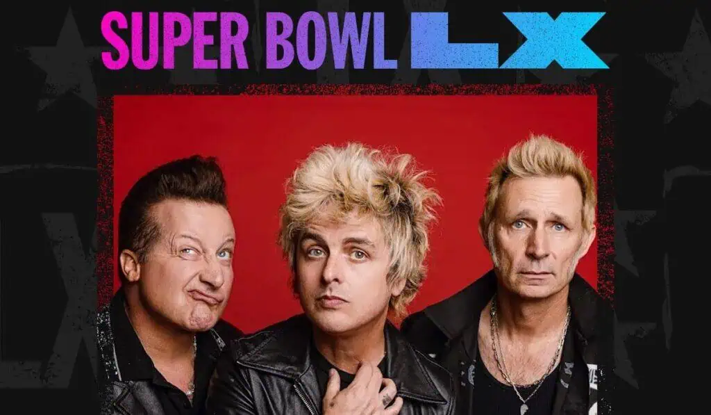 Un spot publicitario en el Super Bowl 2026: Los 30 segundos más caros de la historia de la televisión Green Day abrirá el Super Bowl LX