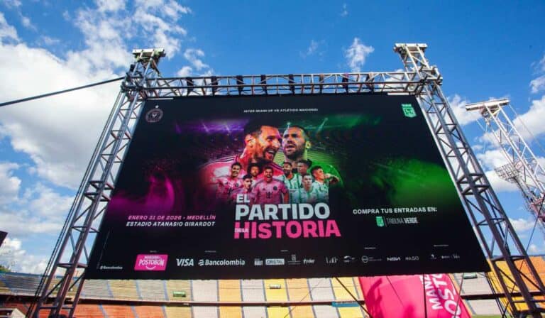 El partido de Messi en Medellín dejaría casi la mitad de plata de lo que genera la Feria de las Flores