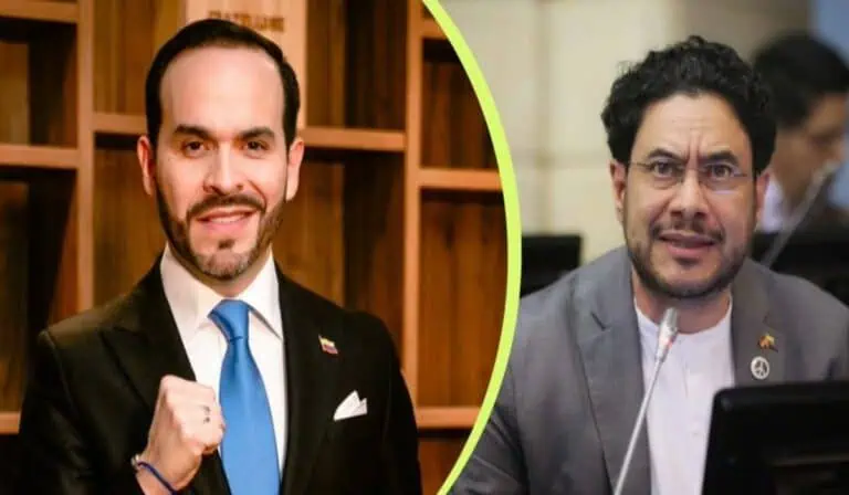 Abelardo de la Espriella e Iván Cepeda