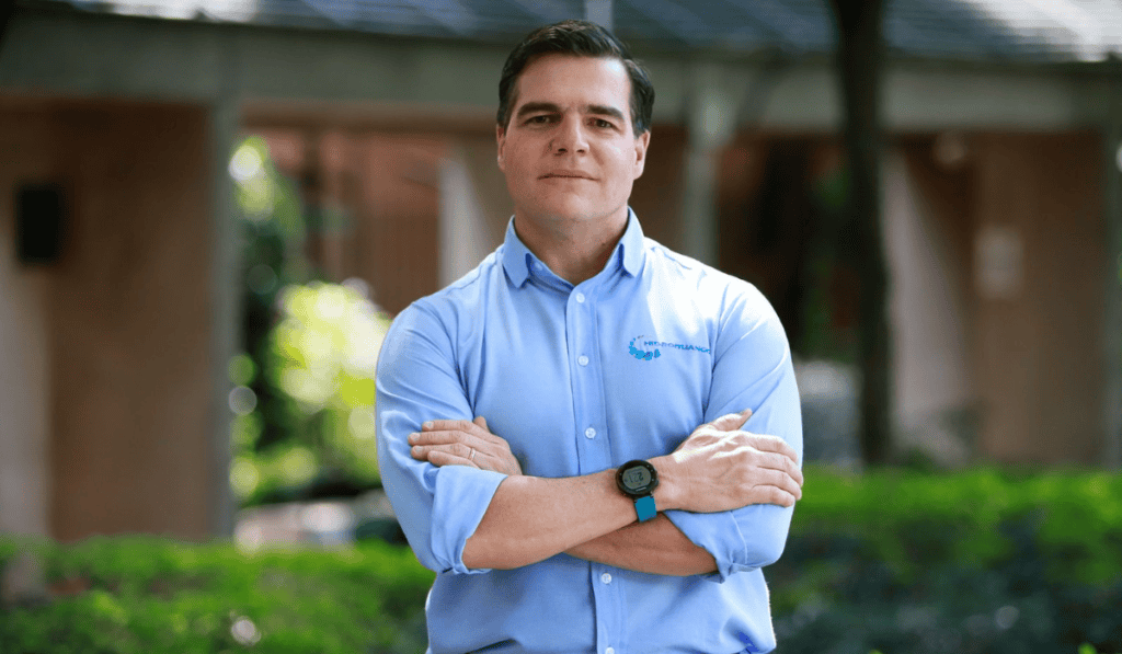 Alejandro Arbeláez, gerente de la Sociedad Hidroituango. Imagen: Hidroituango