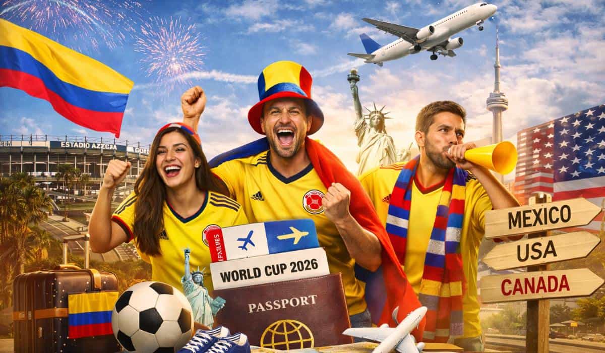 Así se mueven reservas de viaje de hinchas para ver a la Selección Colombia en el Mundial 2026