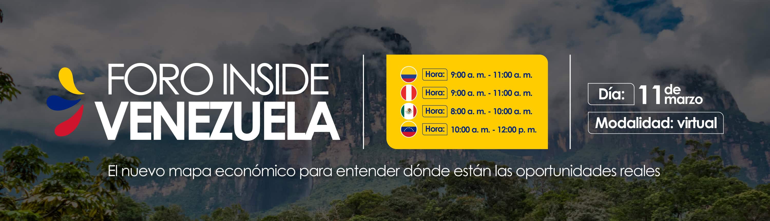 Foro virtual: Inside Venezuela - El potencial que despierta