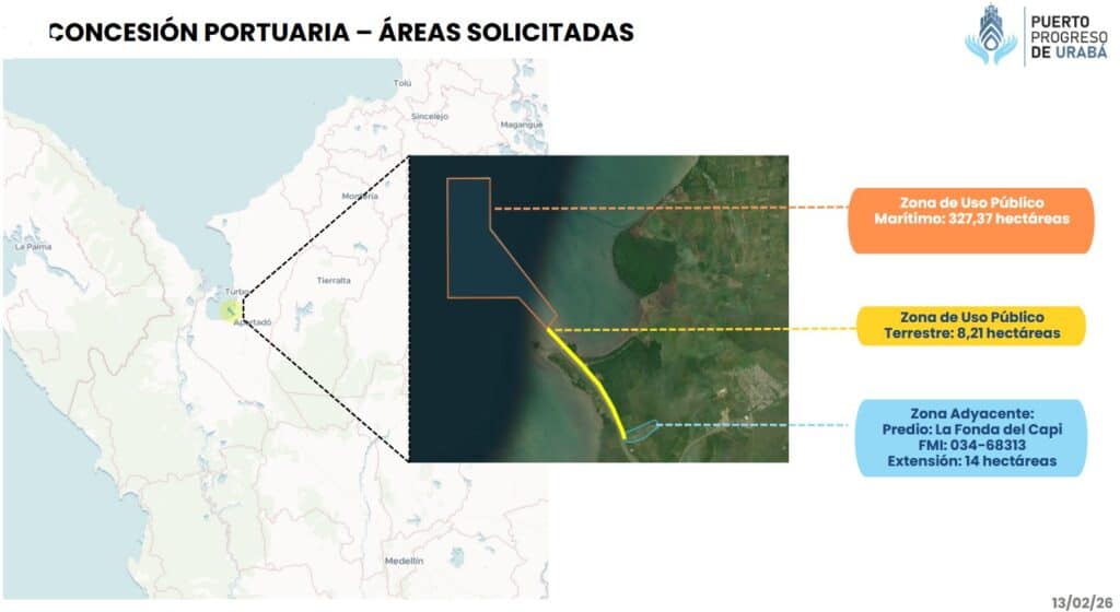 Exclusiva | El nuevo billonario megapuerto que se construirá en Urabá (Antioquia): inversión supera los US$1.300 millones Puerto Progreso Urabá, nuevo megapuerto en Antioquia