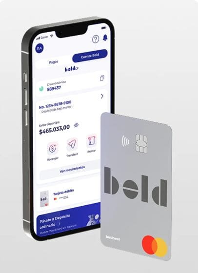 Cuenta digital de Bold