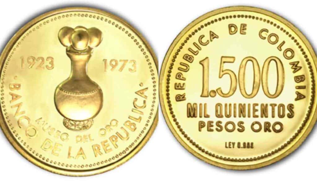 Esta es la moneda colombiana hecha 100 % de oro: Banco de la República definió su denominación y circulación Detalles de la moneda conmemorativa del cincuentenario del Banco de la República