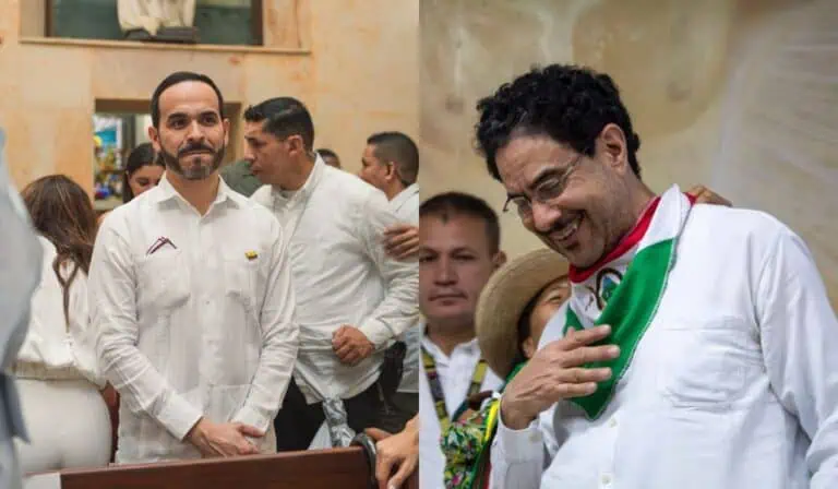 Abelardo de la Espriella e Iván Cepeda.