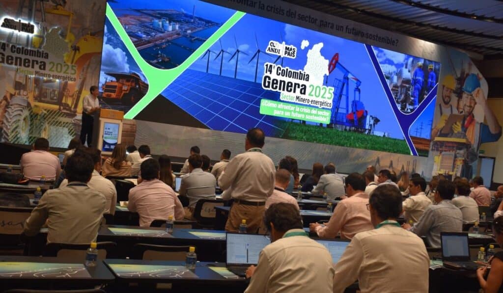 Colombia Genera 2026 busca trazar hoja de ruta en torno a la estabilización y proyección del sector minero-energético Edición anterior de Colombia Genera. Foto: cortesía ANDI