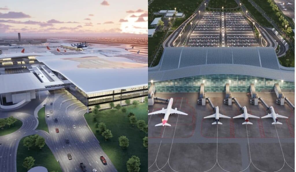 Así avanzan los nuevos megaproyectos de aeropuertos para Bogotá y Cartagena en los que se invertirán más de $16 billones El Dorado Max y Bayunca, nuevos megaproyectos de aeropuertos