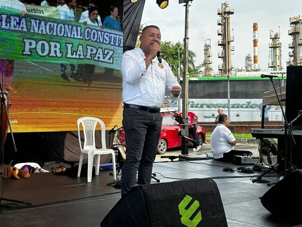 Entrevista | El sindicato más grande de Ecopetrol se le planta a Petro: lanza defensa por el fracking y critica inversión en Venezuela El presidente de la USO, Martín Ravelo. Imagen: USO