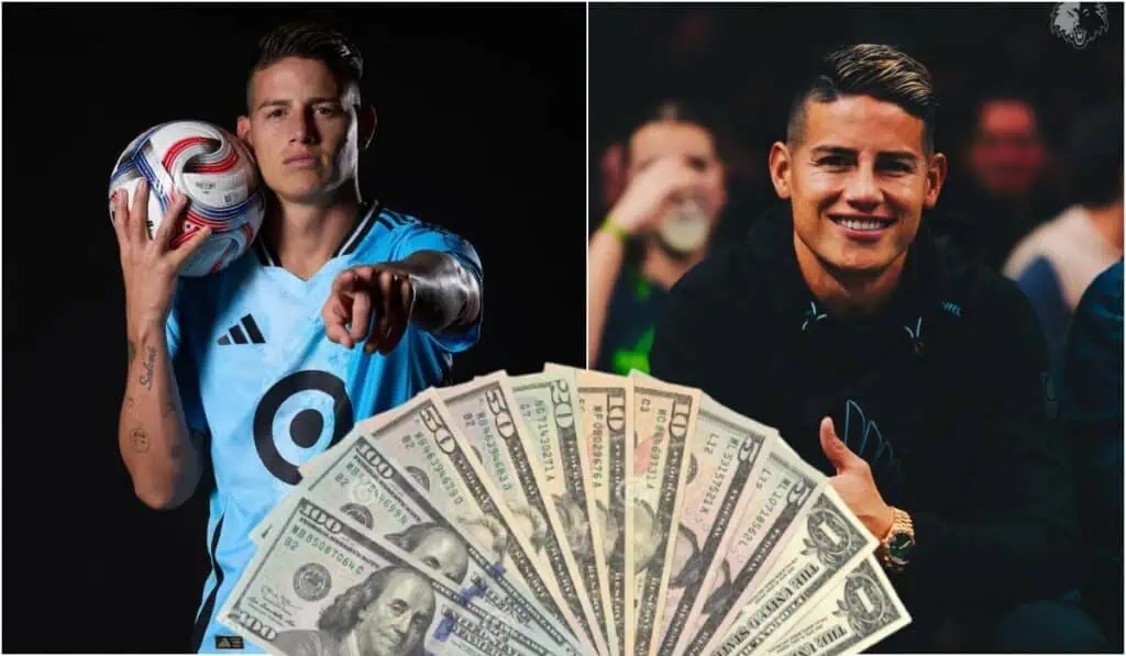 Fecha y hora del debut de James Rodríguez con Minnesota United_ cuánto vale ir a verlo (1) Fecha y hora del debut de James Rodríguez con Minnesota United: cuánto vale ir a verlo