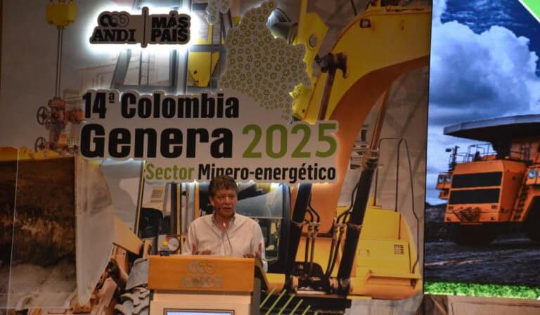 Colombia Genera 2026 busca trazar hoja de ruta en torno a la estabilización y proyección del sector minero-energético Foto: Bruce Mac Master, presidente de la ANDI