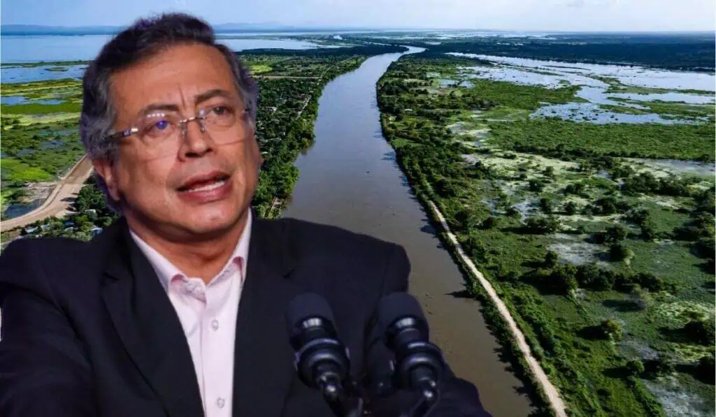 Decisión de Petro de quitarle recursos al Canal del Dique dejó a Colombia en riesgo de billonaria demanda Gobierno de Gustavo Petro y Canal del Dique