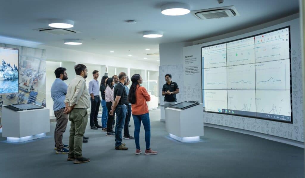 Hitachi Energy fue nombrada líder global en gestión del rendimiento de activos para empresas de servicios públicos Hitachi Energy APM forma parte del conjunto de soluciones Asset & Work Management. Foto: cortesía Hitachi Energy