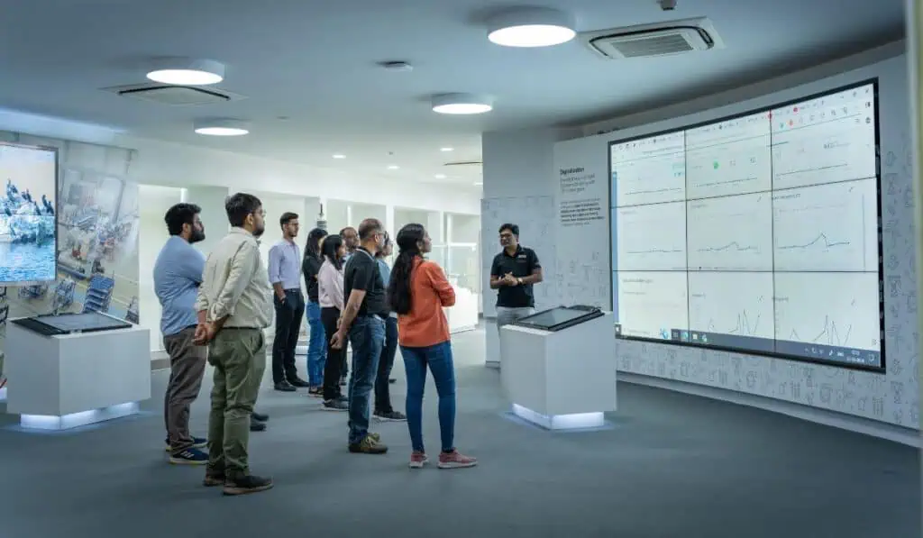 Hitachi Energy fue nombrada líder global en gestión del rendimiento de activos para empresas de servicios públicos Hitachi Energy APM forma parte del conjunto de soluciones Asset & Work Management. Foto: cortesía Hitachi Energy