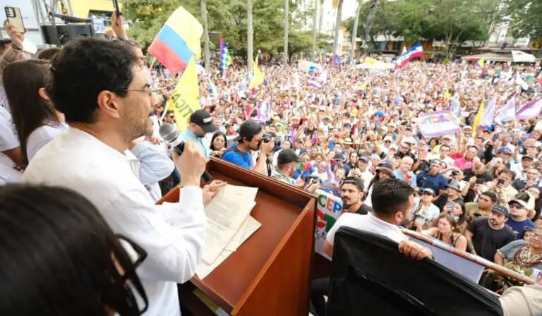 Iván Cepeda, candidato presidencial.
