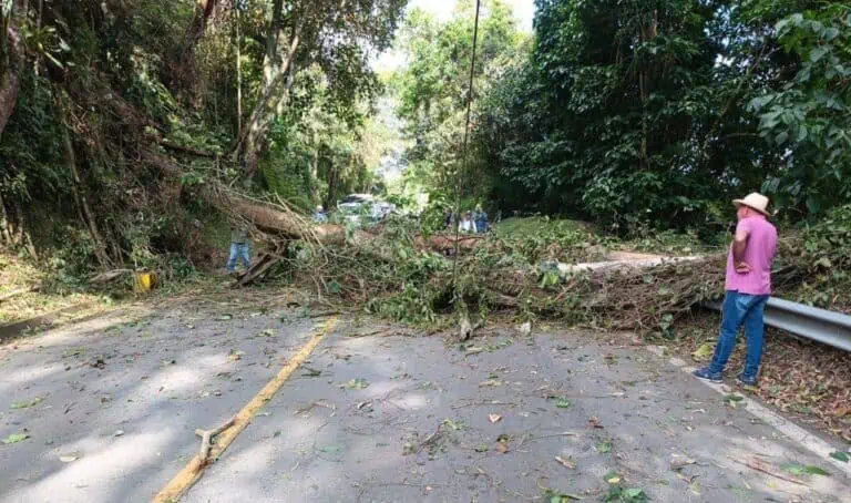 Los corredores viales más afectados por la ola invernal