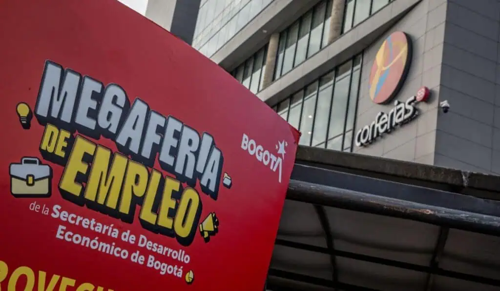 Bogotá tendrá megaferia de empleo con 17.000 vacantes y 160 empresas La Megaferia de Empleo se llevará a cabo el 19 de febrero entre las 8:00 am y las 4:00 pm en Corferias. Foto: Secretaría de Desarrollo Económico.