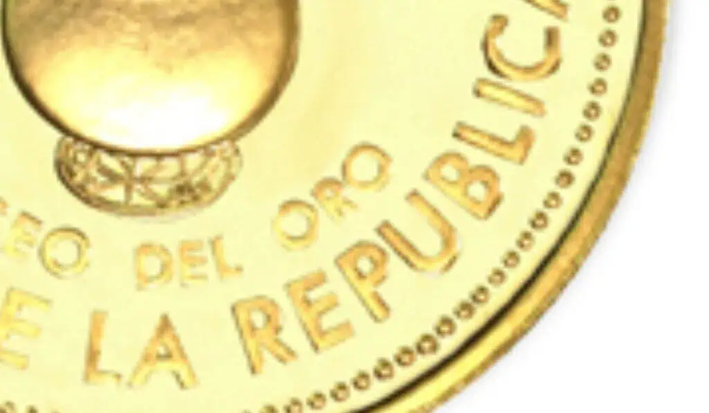 Esta es la moneda colombiana hecha 100 % de oro: Banco de la República definió su denominación y circulación Moneda conmemorativa cincuentenario Banco de la República