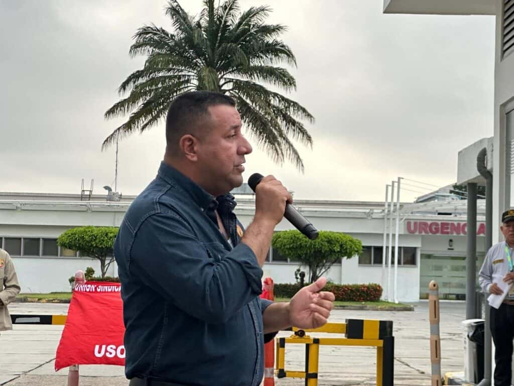 Entrevista | El sindicato más grande de Ecopetrol se le planta a Petro: lanza defensa por el fracking y critica inversión en Venezuela Nuevo presidente de la USO, Martín Ravelo. Imagen: USO