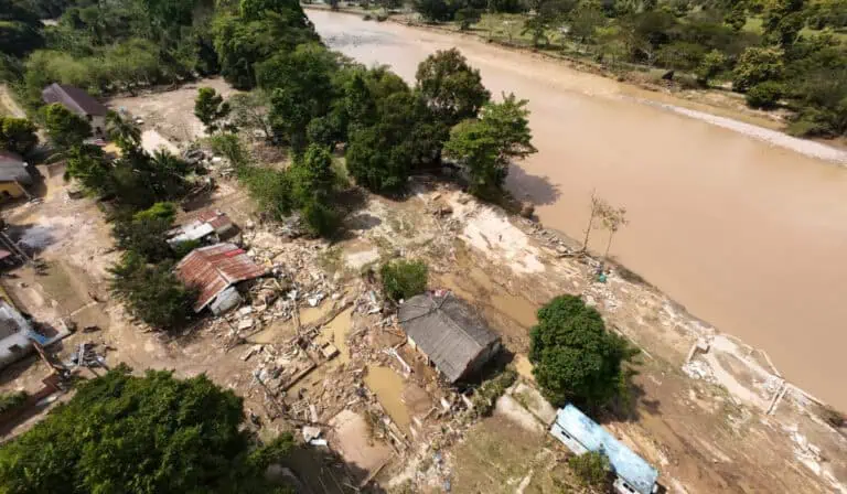 Respuesta a la emergencia por lluvias