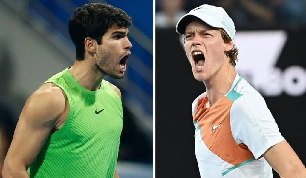 Alcaraz vs Sinner: la pelea por ser el rey de los millones en la ATP Sinner vs Alcaraz: la pelea por ser el rey de los millones en la ATP