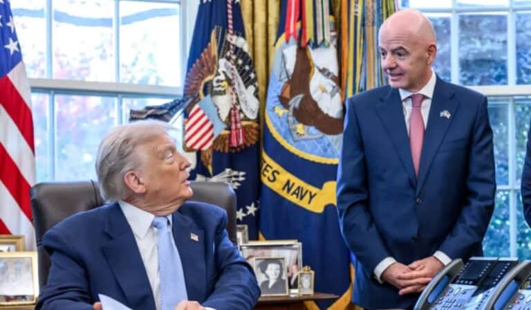 Trump anuncia US$75 millones de la FIFA destinados a proyectos deportivos en Gaza Trump anuncia US$75 millones de la FIFA destinados a proyectos deportivos en Gaza